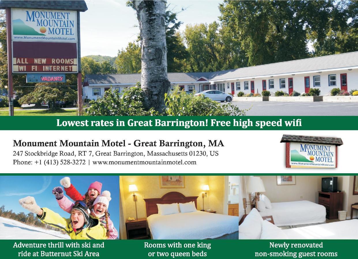 Monument Mountain Motel เกรทบาร์ริงตัน ภายนอก รูปภาพ
